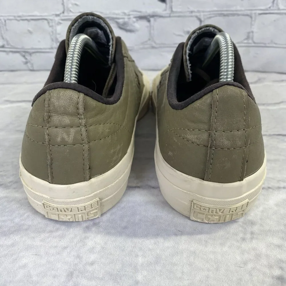 Converse One Star Pro CONS Leather Sneaker Size 9M 10.5W 153707C Jute/Parchment - Picture 5 of 11